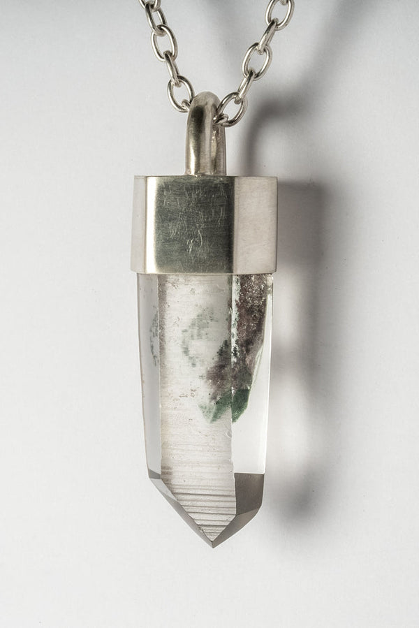 Parts of Four Garden Quartz Amulet Necklace Z-559-MA+GQ PPOF41